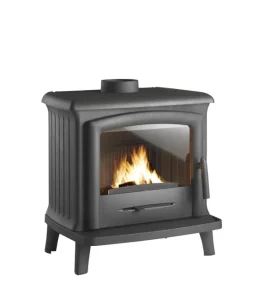 Poêle à bois Invicta Norik 6 kW fonte anthracite