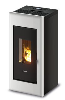 Freepoint One 7 T2 9 kW Poêle à granulés étanche blanc 9 kW