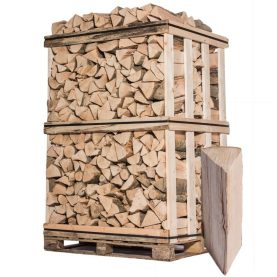 Bois de chauffage feuillus mélangés – 2,5 stères, bûches 30-33 cm