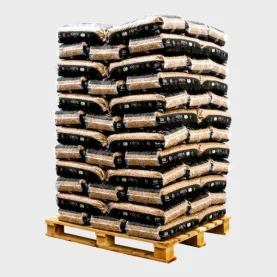 Granulés de bois OLIMP ENplus A1 DINplus 6 mm – Palette de 65 sacs de 15 kg (975 kg)